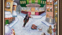 Галерия "Париж" показва Димитър Вецин и неговата носталгия по зимата