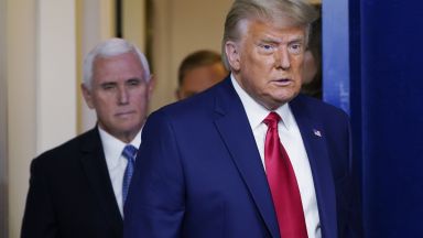 Президентът на САЩ Доналд Тръмп даде днес първото си интервю