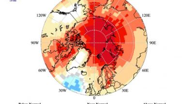 СМО: Предстоящата зима също ще бъде мека, особено в Арктика
