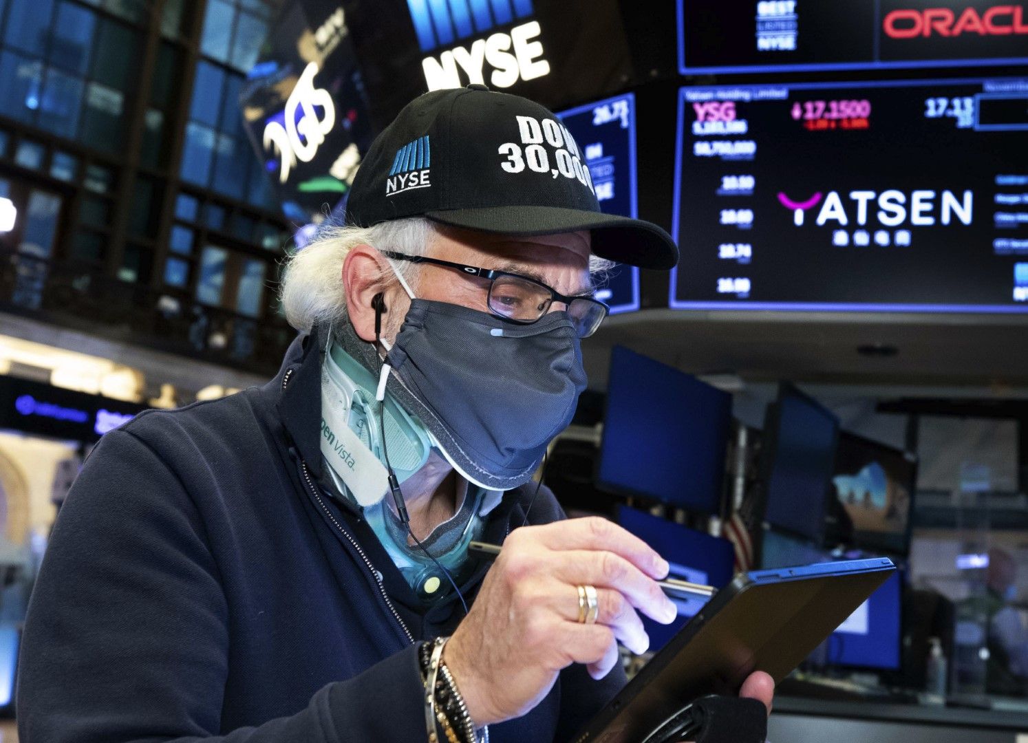 Борсовите индекси на Нюйоркста фондова борса реагират при всяка новина за ваксина