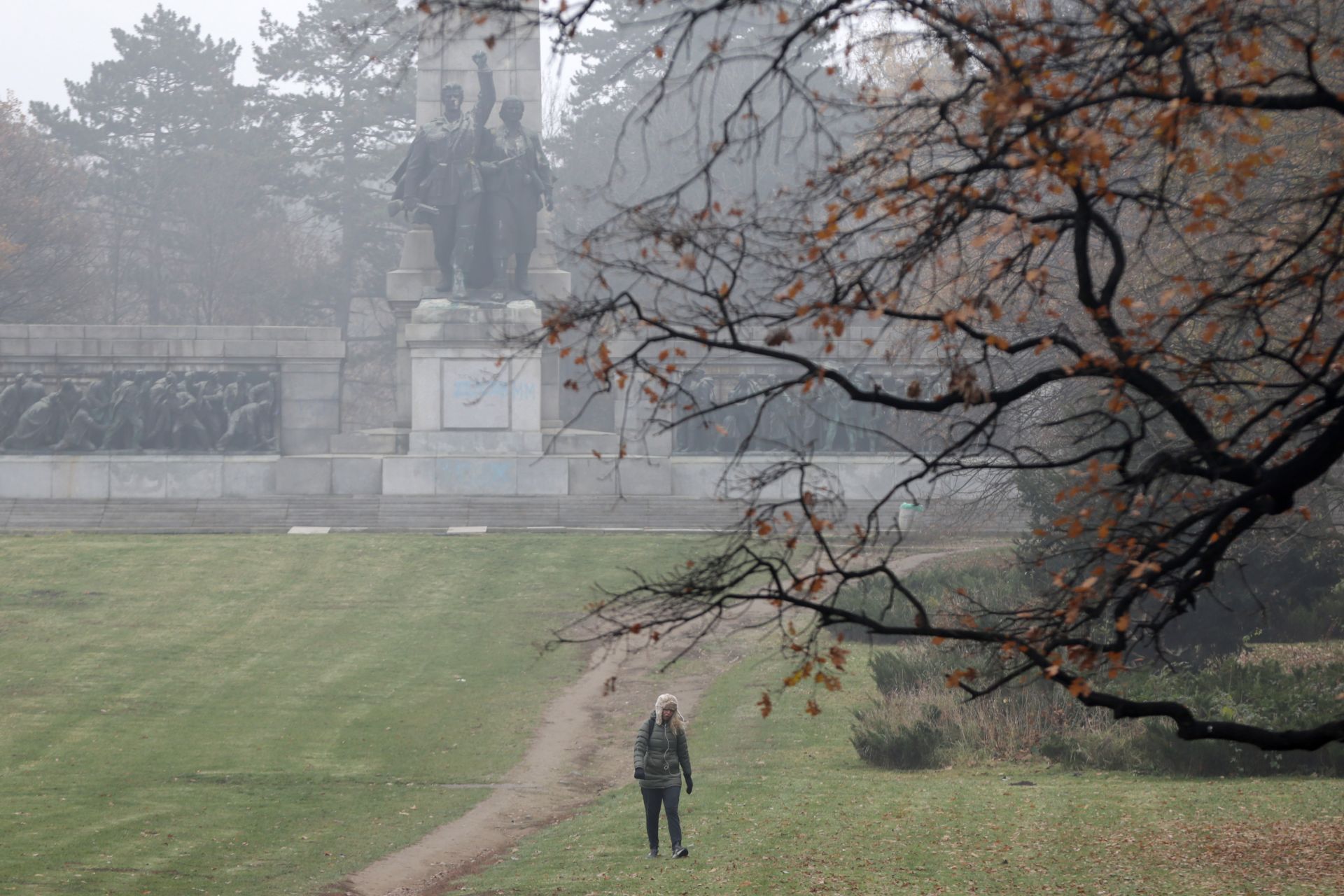 Мъгла в Борисовата градина