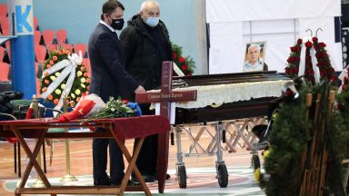 Баскетболни легенди и приятели си взеха последно сбогом със Симеон Варчев