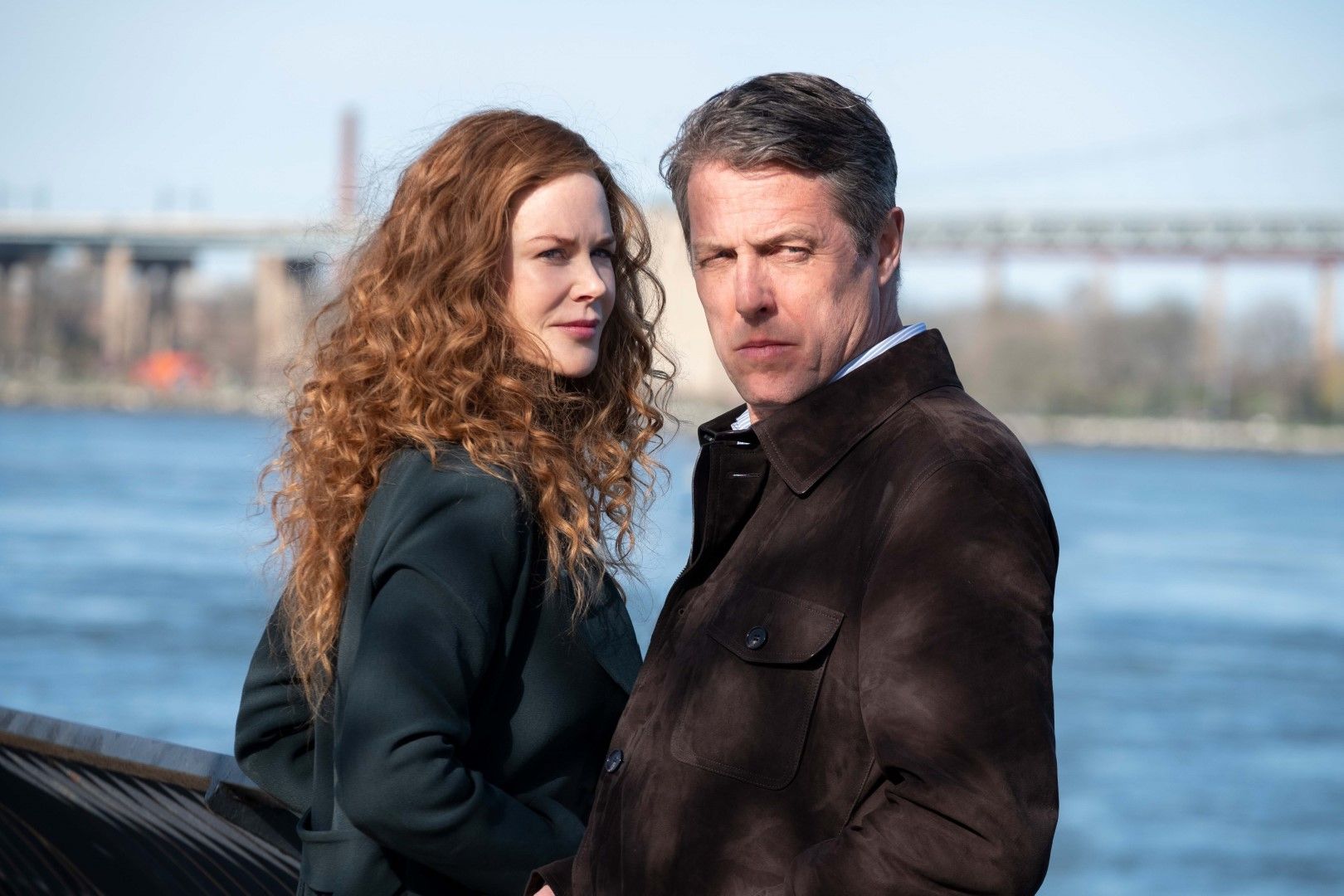 Грейс (Никол Кидман) и Джонатан (Хю Грант) в минисериала "Отмяната" на HBO (Снимка: HBO)