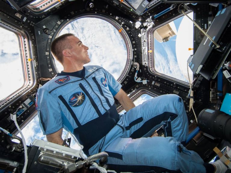 Скелетът на астронавтите се възстановява трудно от космически полет