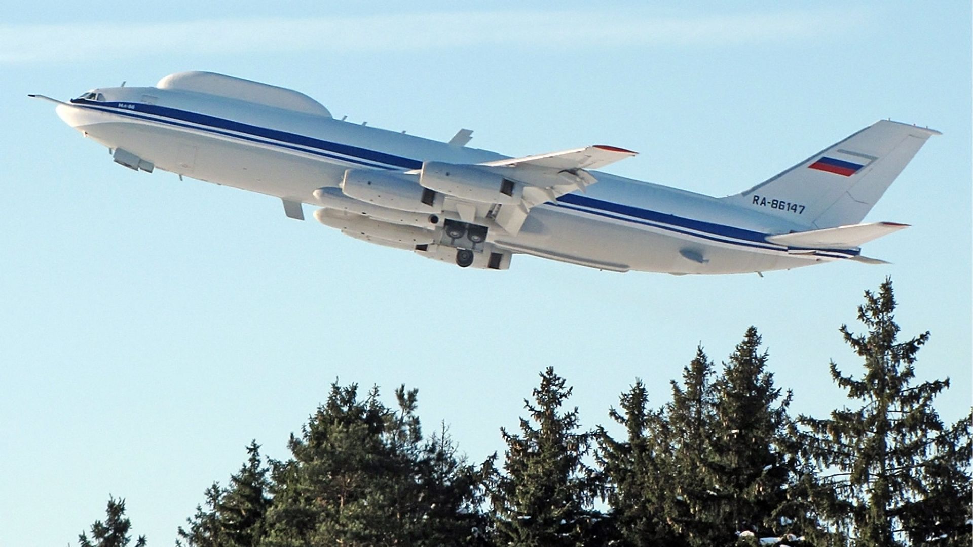Обраха самолета, предвиден за руски команден пост при ядрен конфликт