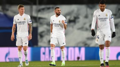 Бензема качи Реал на последния влак за осминафиналите, Интер го изпусна