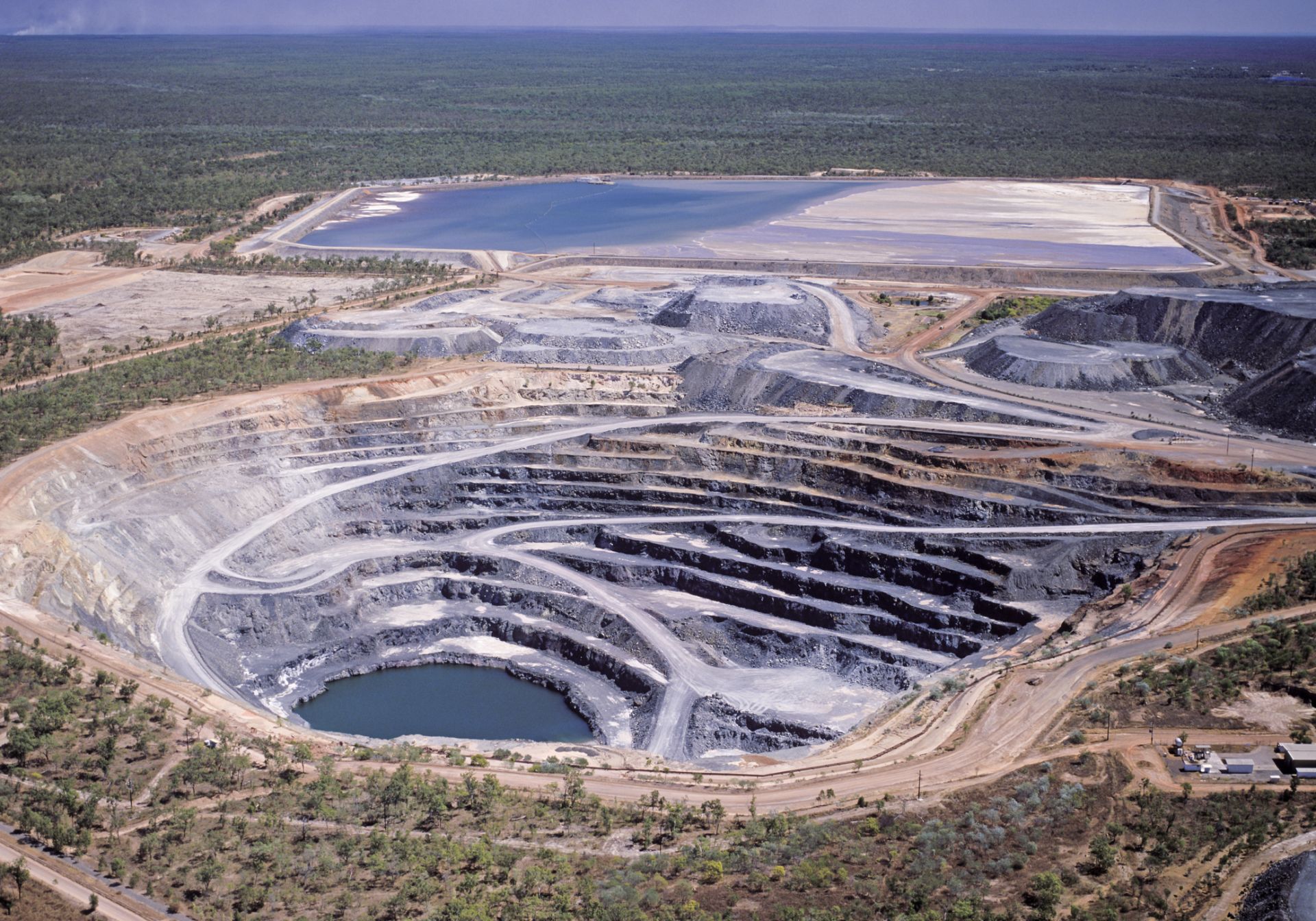 Уранова мина в Северна Австралия. Световните запаси на уран са се увеличили, но много скромно в сравнение с предишните години