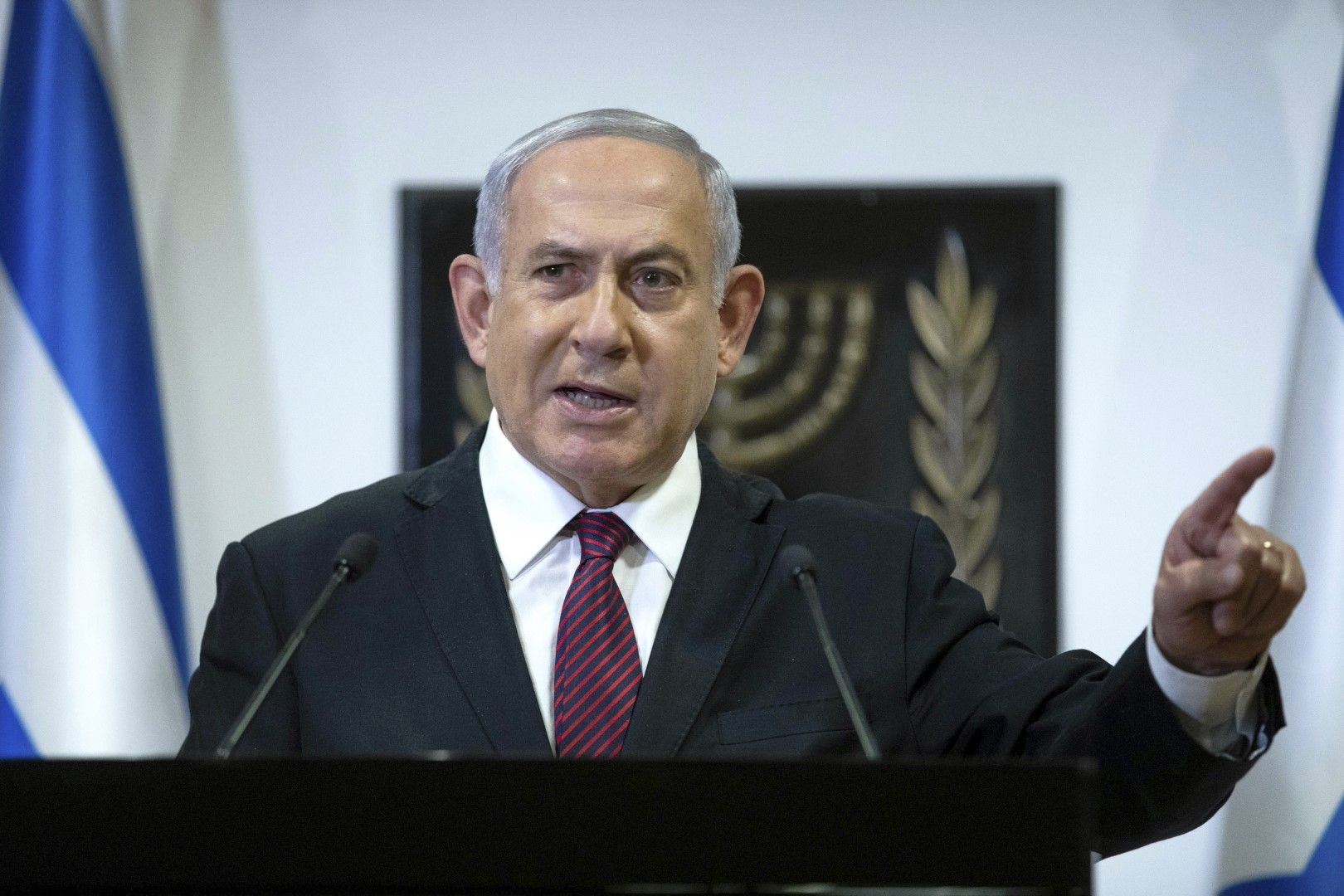 Бенямин Нетаняху говори пред Кнесета, 22 декември 2020 г.