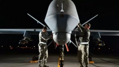 Безпилотни самолети MQ09 Reaper и около 90 американски военни са