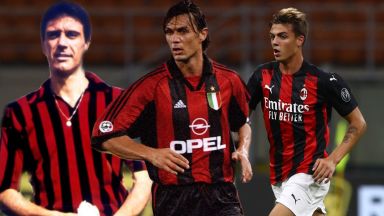 Историческа нощ на "Сан Сиро" - 1000 пъти Малдини с екипа на Милан в първенството