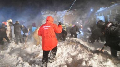 Лавина в ски курорт в Норилск в руската част на