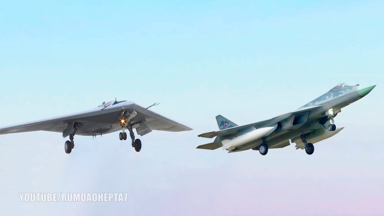Су-57 и С-70 "Охотник"