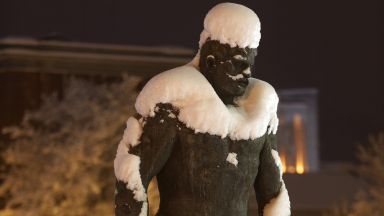 Близо 20 сантиметра сняг покриха Габрово Пътищата обаче са почистени