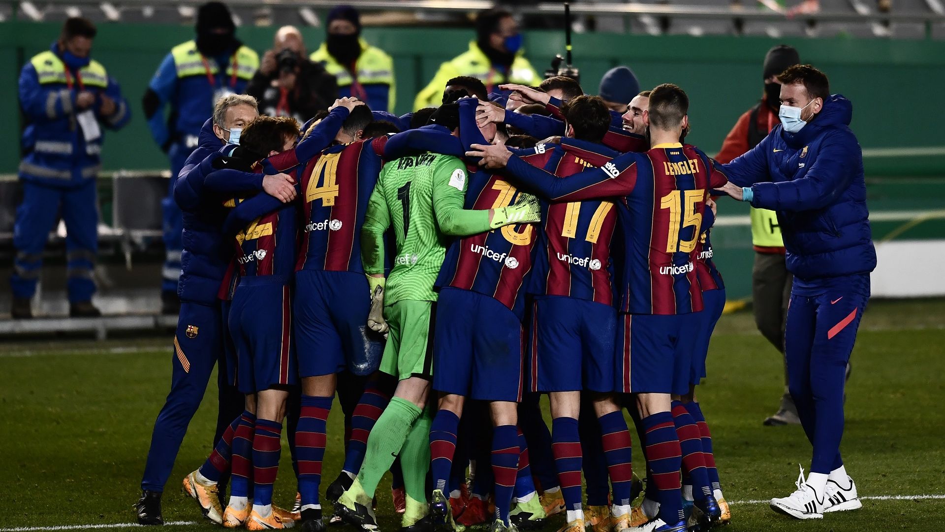 Барселона ще гостува в Андалусия в четвъртфиналите за Купата