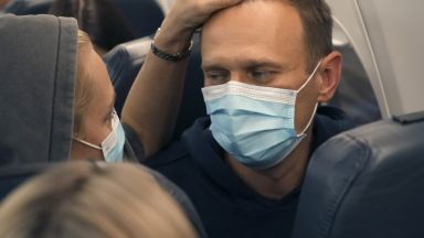 Арестуването на Алексей Навални при пристигането му в Москва предизвика