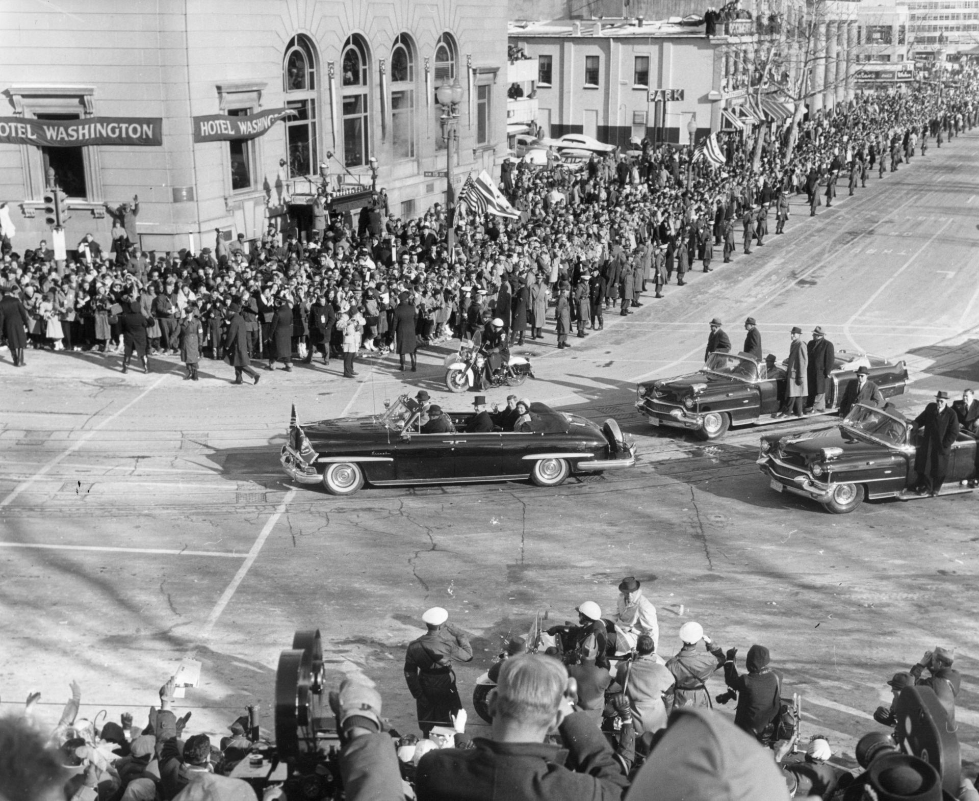 Инаугурацията на Джон Кенеди през 1961 година
