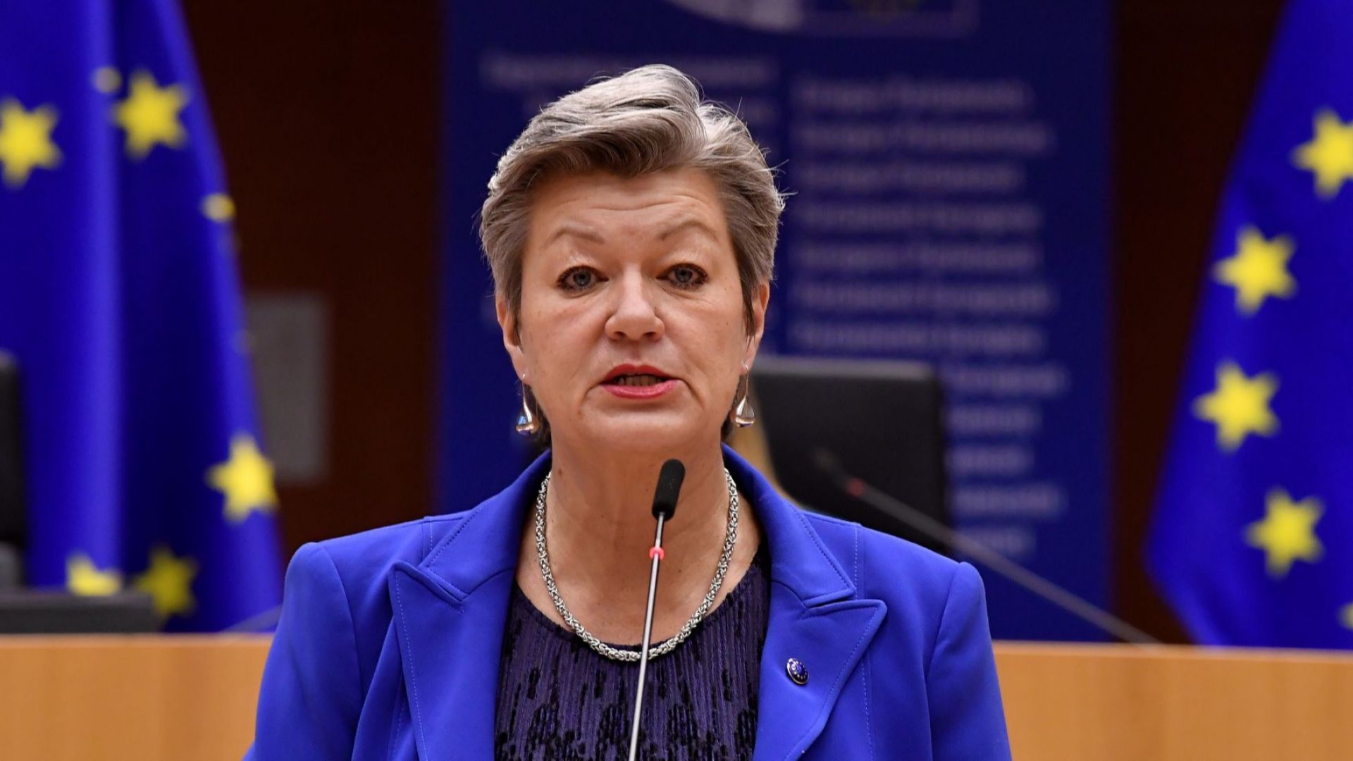 56-годишната Илва Йохансон е бивш министър на труда и образованието в Швеция