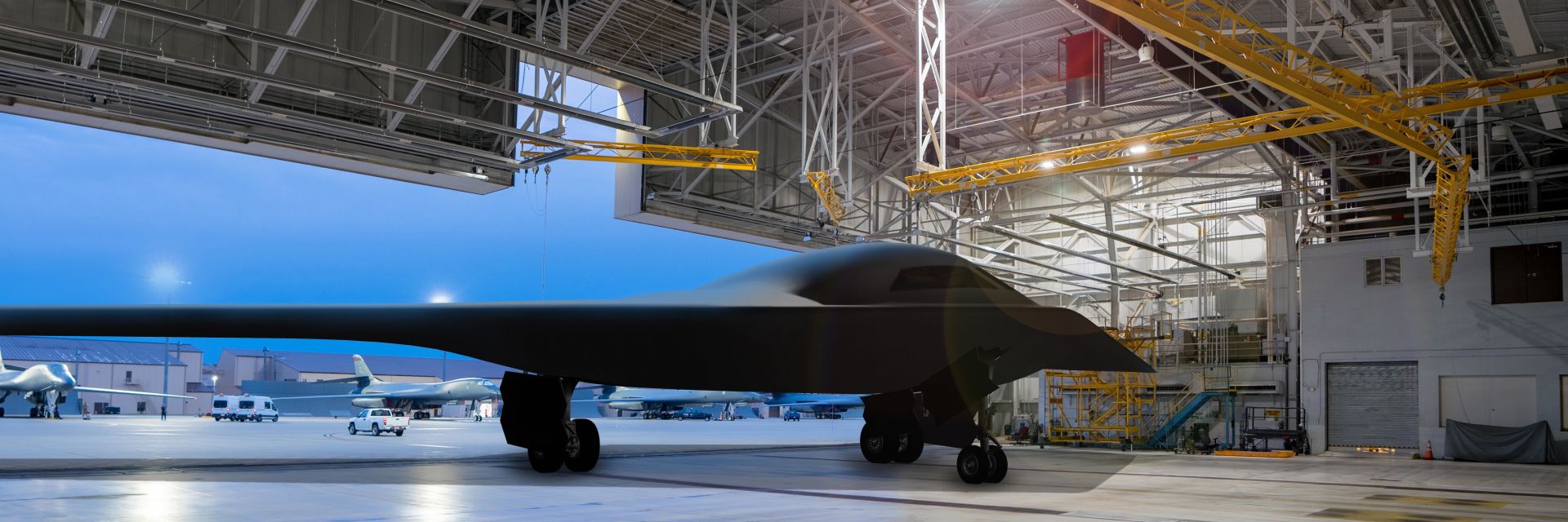 Новият американски стелт бомбардировач В-21 полита през 2022 г.
