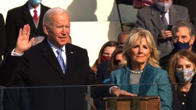 Джоузеф Робинет Байдън положи клетва пред председателя на Върховния съд