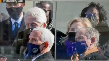 Едно отклонение на камерата от лицето на новия президент на