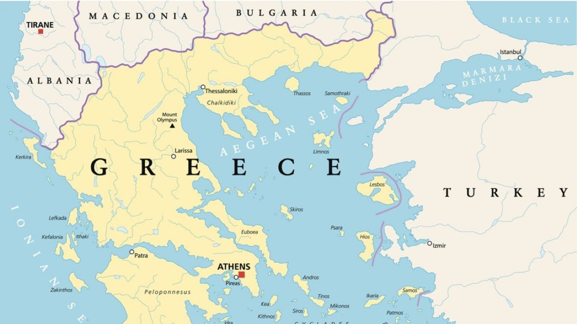 Гръцкият парламент одобри разширяване на териториалните води   