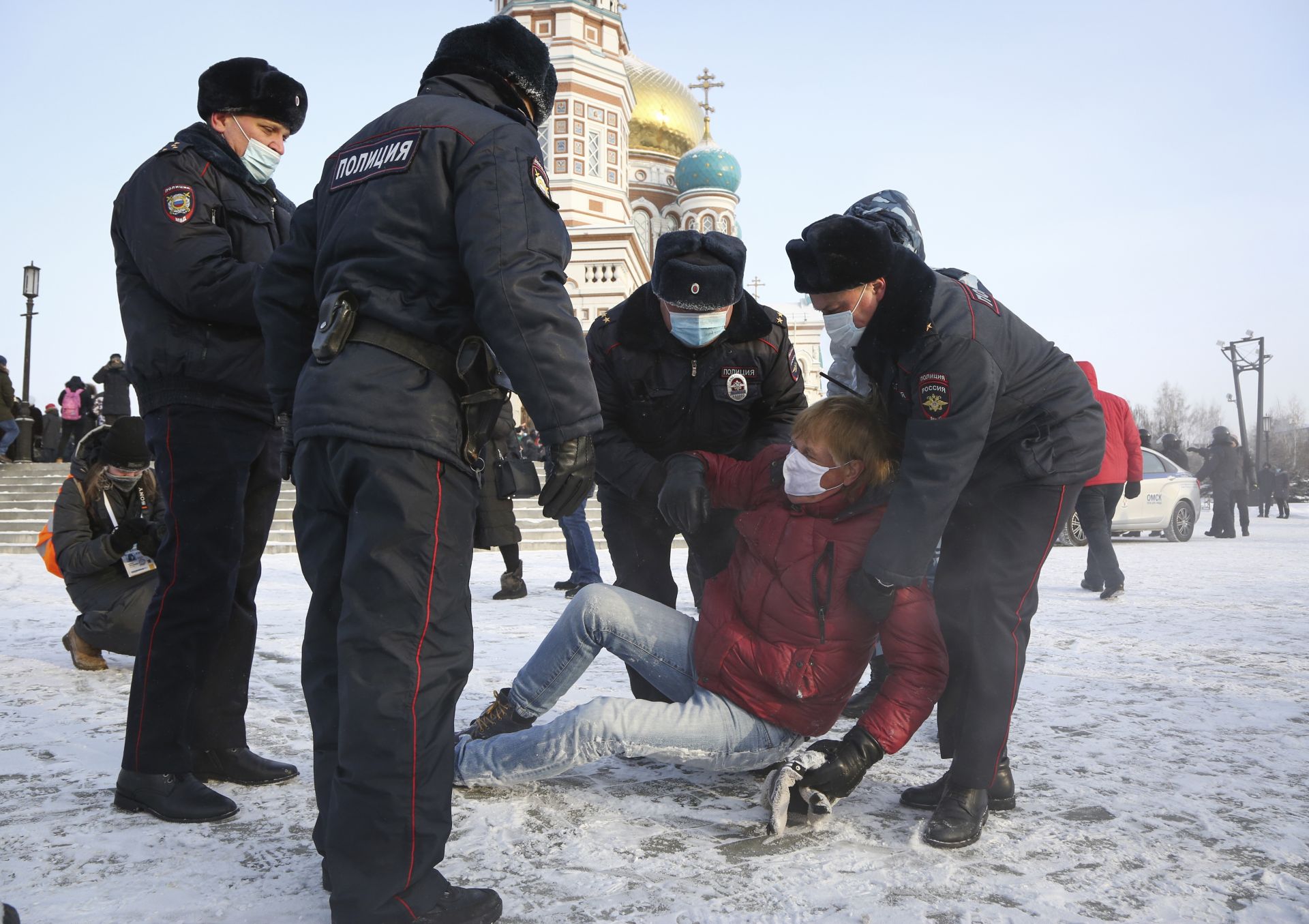 Арести в Омск
