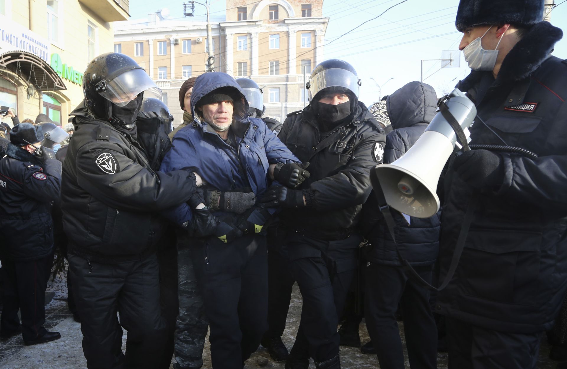 Арести в Омск