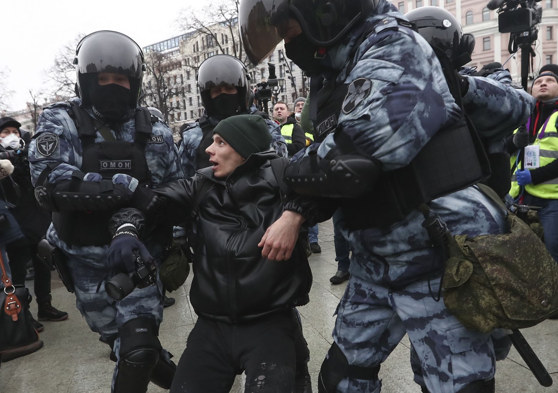 Протестът в Москва