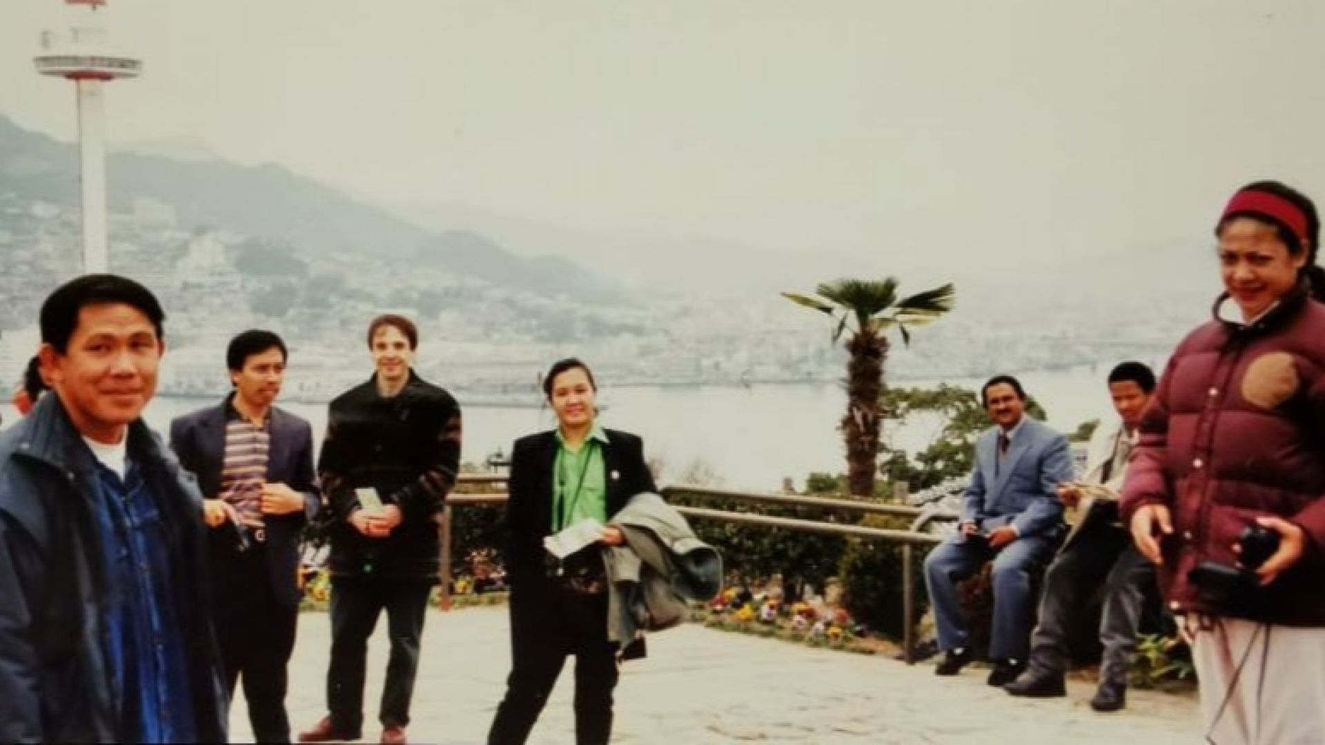 В Нагасаки по време на специализяцият през 1995 година