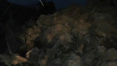 2000 кубика скален масив са паднали в Искърското дефиле Ерозирали