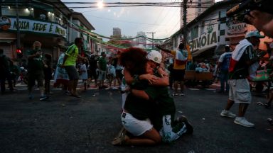 Лудостта Копа Либертадорес: Два града плакаха, няколко сърца не издържаха (Снимки)