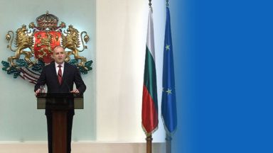 Румен Радев обяви кандатурата си за втори президентски мандат На