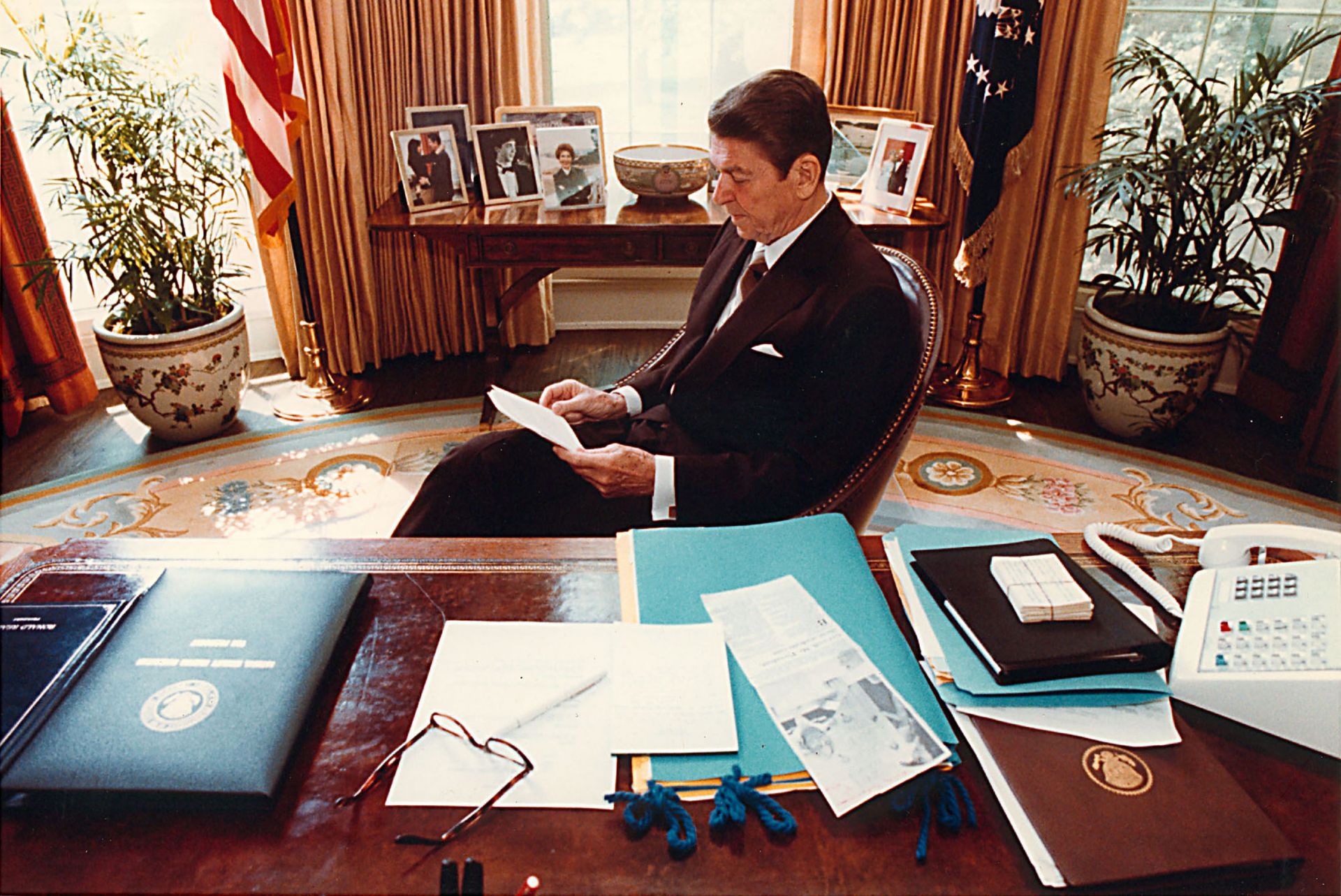 40-ят президент на САЩ е обичал да пише ръчно писма