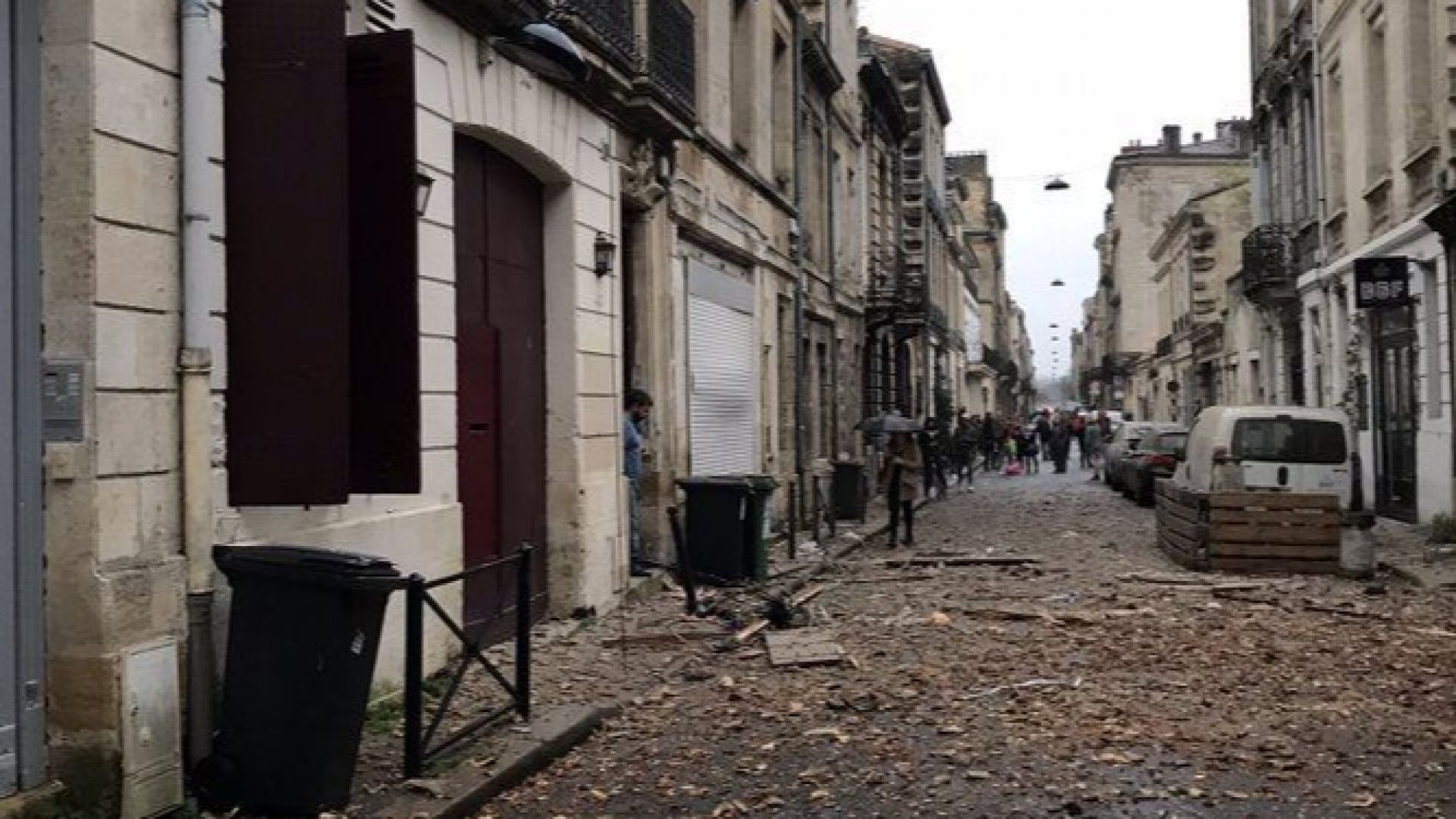 Експлозия в центъра на Бордо, има пострадали 