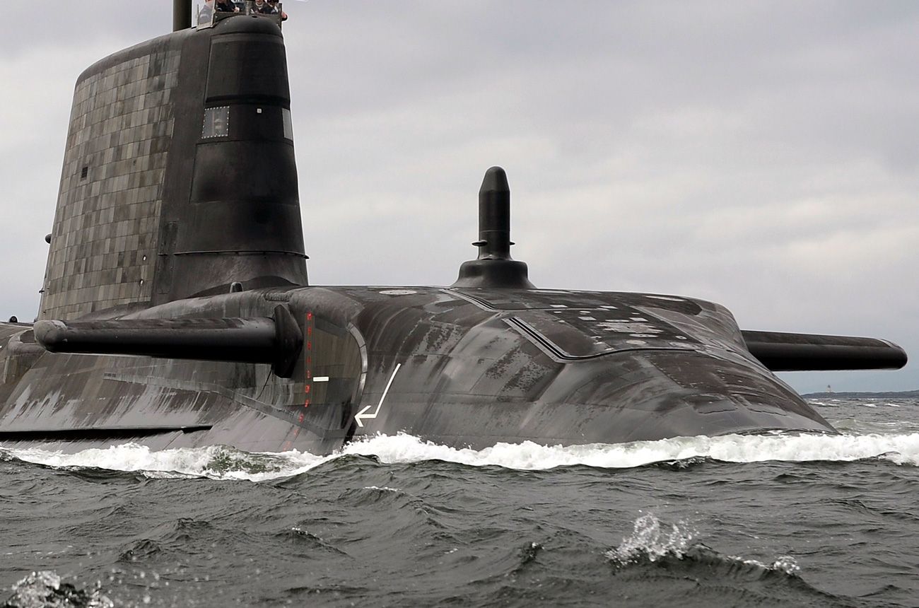 Ядрената подводница "Артфул" е въоръжена с крилати ракети "Томахоук"
