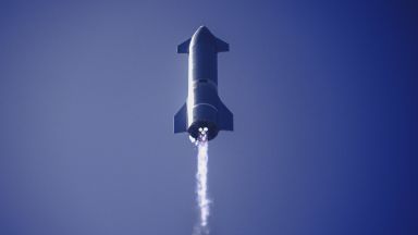 SpaceX със зрелищен клип на прототипа на Starship