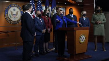 Президентът Джо Байдън направи изявление след края на втория процес