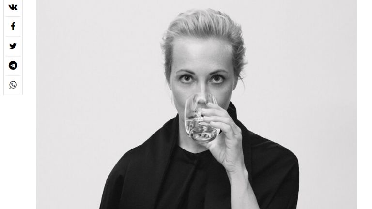 Navalny�s wife poses for Russian Harpers Bazaar He will not give up, I ...