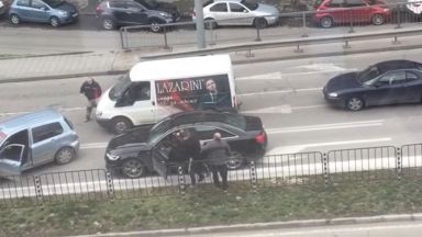 Бой между шофьори в Пловдив завърши с двама в ареста (видео) 