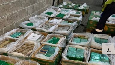 Британската полиция иззе над 2 тона кокаин на стойност 184