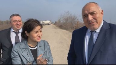 Премиерът Бойко Борисов провери строителството на пътя Видин Монтана Поредната инспекция
