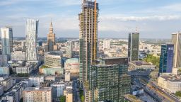 Кулата Варсо в центъра на Варшава ще е най-високият небостъргач в ЕС