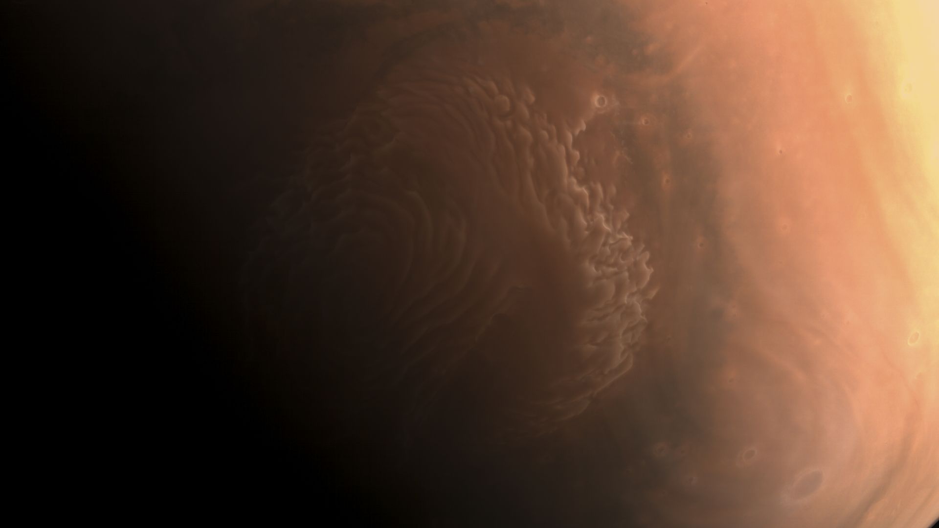 Китай изпрати снимки от орбитата на Марс