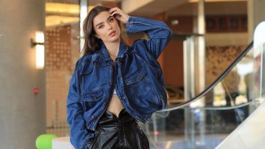 Сестрата на Саня Борисова стана лице на американска модна линия