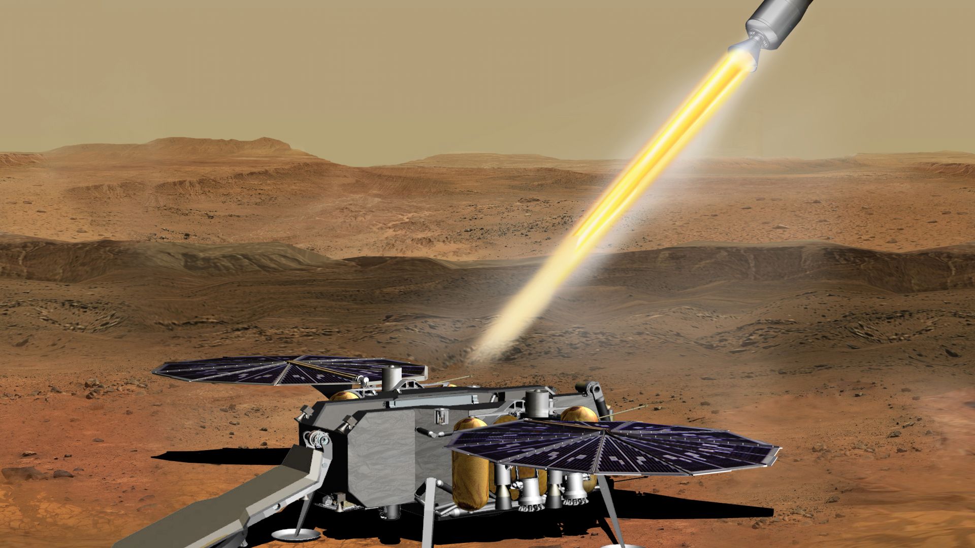 НАСА направи важна стъпка към изстрелването на ракети от Марс