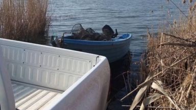 В Дуранкулашкото езеро са открити 30 броя винтери за ловене