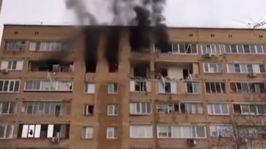 Взрив в 9 етажна жилищна сграда в руския град Химки