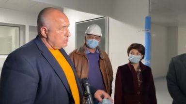 Премиерът Бойко Борисов инспектира строеж на нова производствена база на