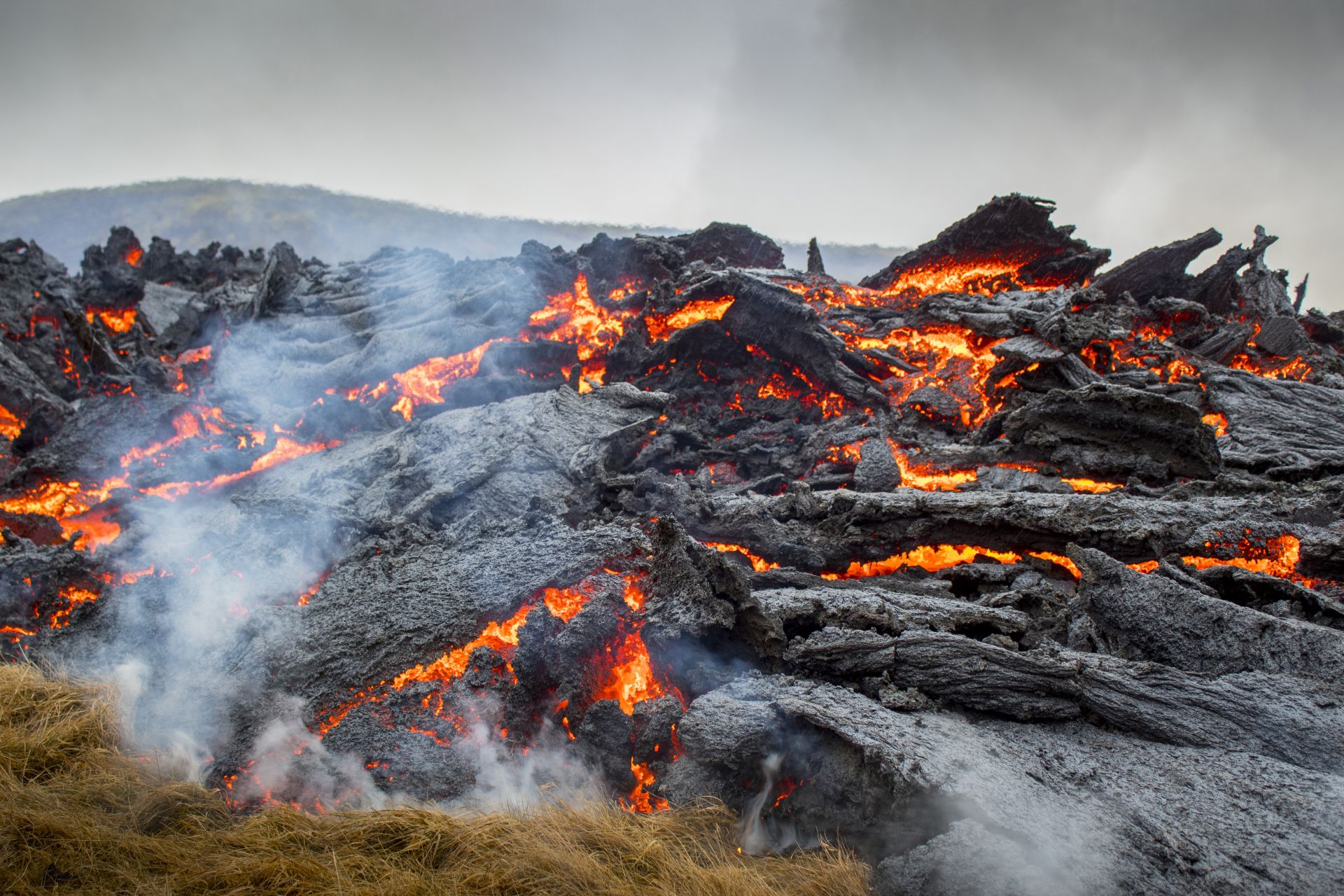 Исландия е наситена с вулкани