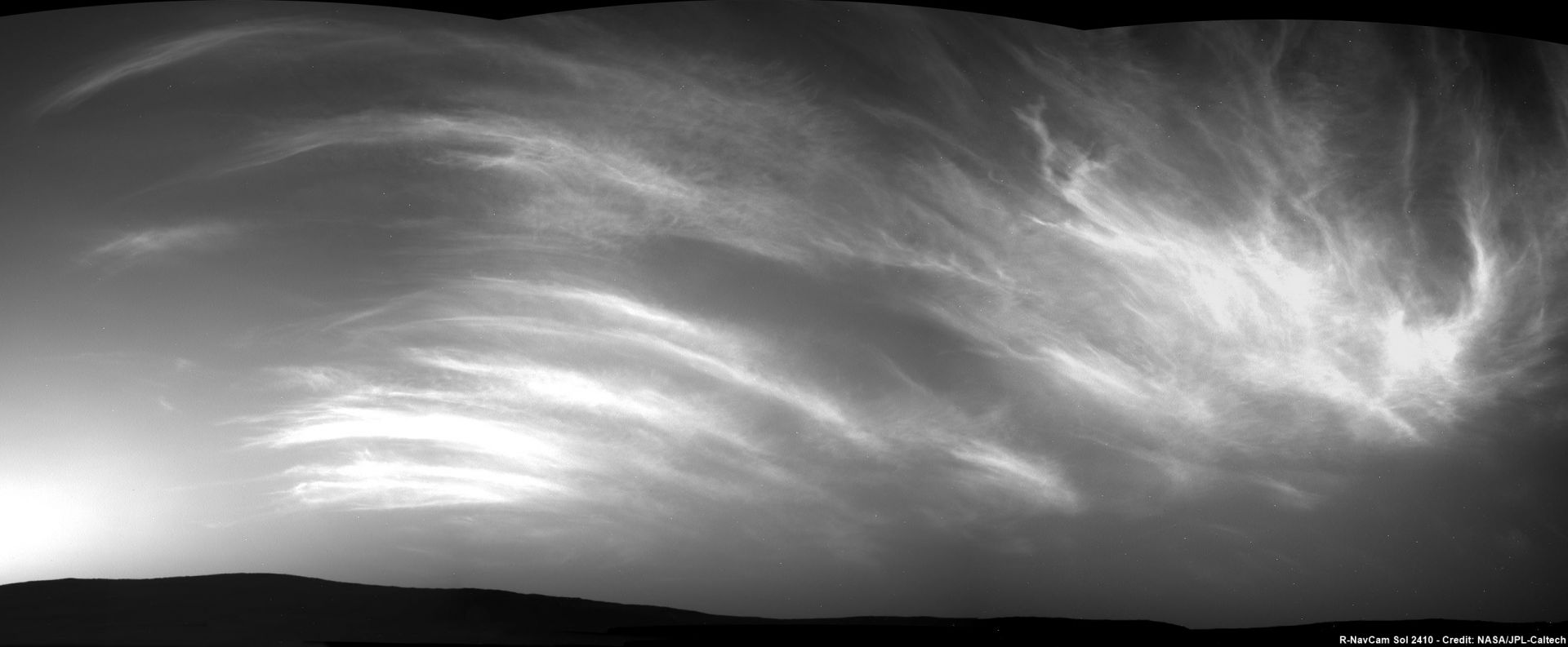 Облаците на Марс